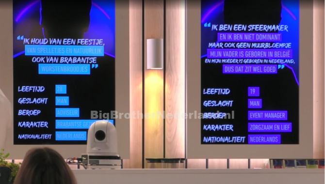 Big Brother deelnemers krijgen nog meer informatie over de mogelijk nieuwe bewoners