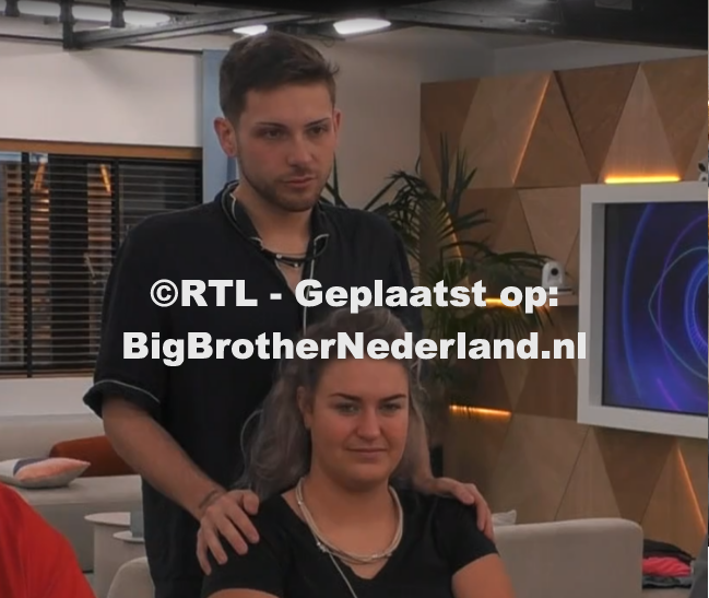 Michel is geschrokken door een opmerking van Jerrel