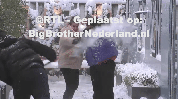 Een samenvatting van een sneeuw dag in Big Brother