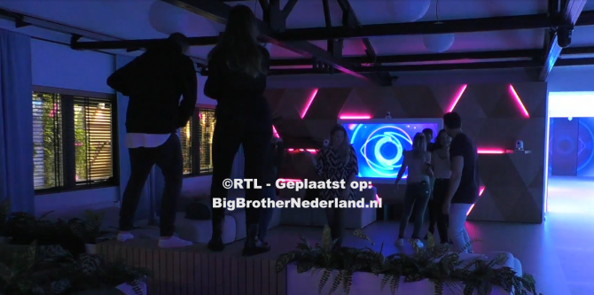 De bewoners hebben genoten van hun zaterdagavond feestje