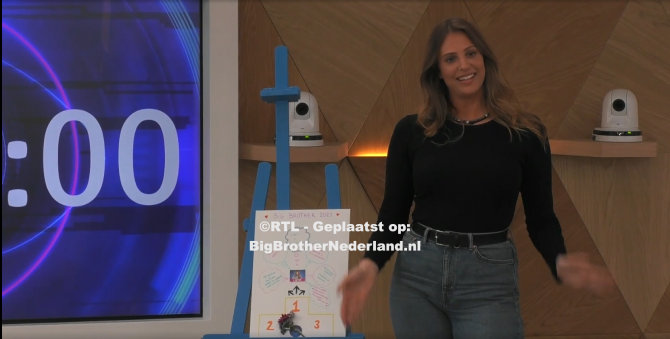 De bewoners geven één voor één een presentatie over waarom zij Big Brother moeten winnen
