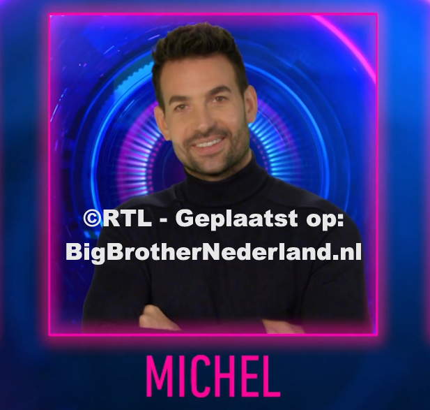 Michel spreekt de bewoners toe in een videoboodschap