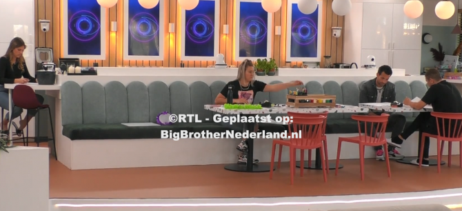 Big Brother geeft de genomineerden een creatieve opdracht