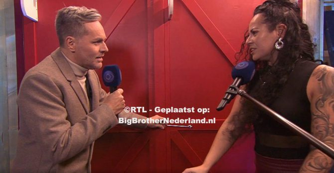 Big Brother liveshow: Eveline moet Big Brother verlaten