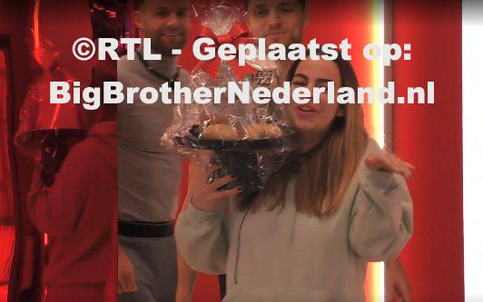 Big Brother geeft Nouchine haar favoriete snack