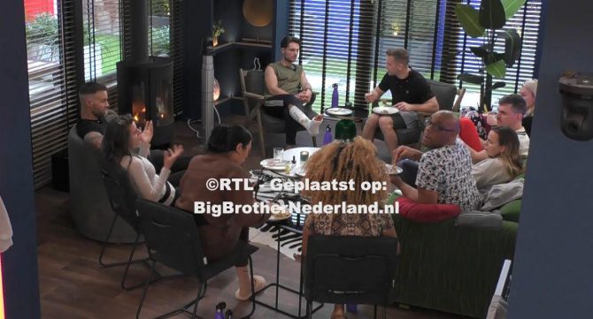 Dit doen de bewoners in het Big Brother huis tijdens deze rustige dag