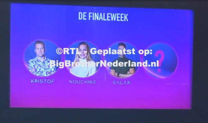 Big Brother maakt bekend welke bewoners al in de finaleweek zitten