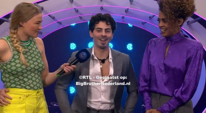 Big Brother liveshow: Michelangelo moet Big Brother verlaten