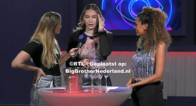 Charlotte moet Big Brother net voor de finale verlaten