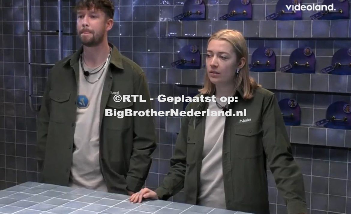 Axel en Nele moeten twee bewoners kiezen die een game gaan spelen in de panic room